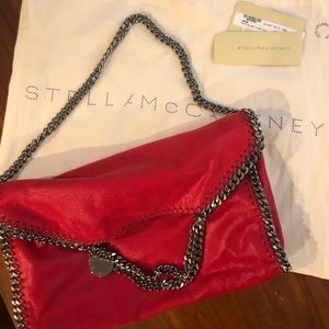 Stella McCartney Falabella Shaggy Deer Foldover Tote